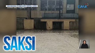 Hailstorm o pag-ulan ng yelo, naranasan sa Baguio City | Saksi