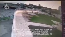Il bombardamento a Odessa: in un video le esplosioni causate da un missile Iskander