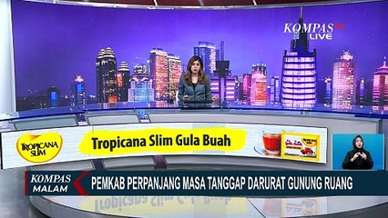 Gunung Ruang Kembali Erupsi, Masa Tanggap Darurat Diperpanjang dan Warga Pulau Tagulandang Mengungsi