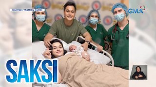 Yasmien Kurdi, ipinanganak ang baby no. 2 via caesarean section | Saksi