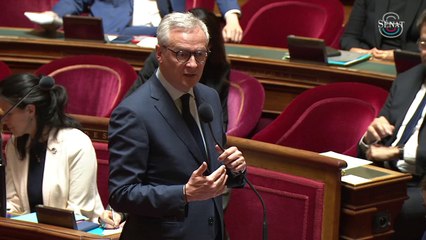 Face aux difficultés financières du groupe Atos, Bruno Le Maire, ministre de l'économie, affirme que l'État "a pris ses responsabilités pour sécurité Atos"