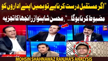 "We have to strengthen our institutions for a better future", Mohsin Shahnawaz Ranjha