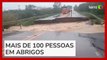 Fortes chuvas deixam duas pessoas mortas no Rio Grande do Sul