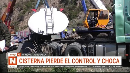 Accidente de cisterna 🚗
