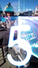 Viajó a Córdoba en moto desde San Martín de los Andes para ver al Pincha