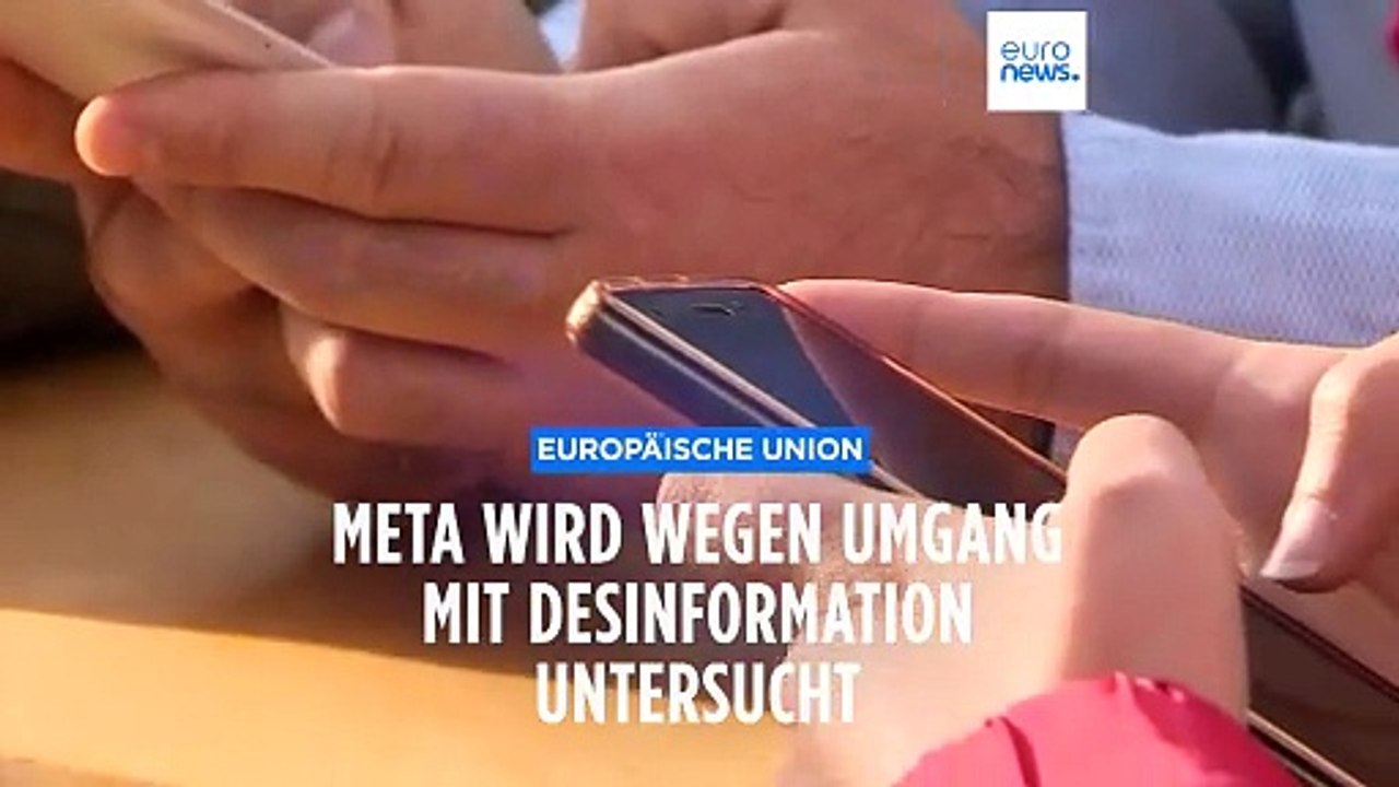 EU-Kommission leitet Untersuchung gegen Meta ein