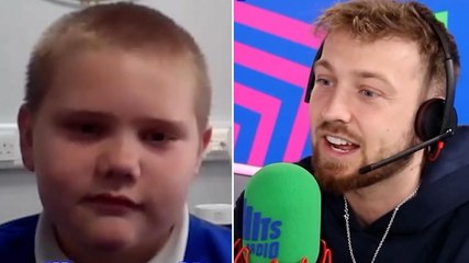 Sam Thompson gives advice to young boy diagnosed with ADHD in touching moment