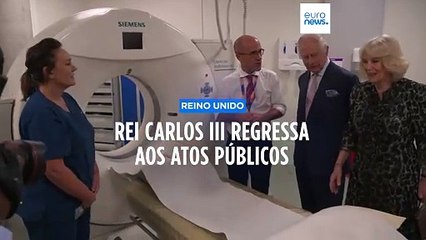 Rei Carlos III regressa aos atos oficiais enquanto continua a lutar contra um cancro