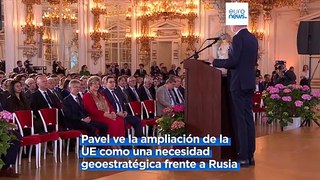 El presidente Pavel ve la ampliación de la UE como una 