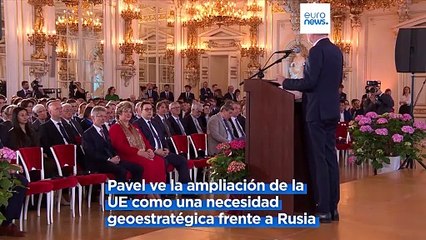 El presidente Pavel ve la ampliación de la UE como una "necesidad geoestratégica" frente a Rusia