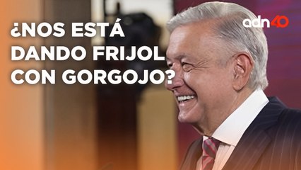 AMLO dice que el país está en "santa paz", ¿nos está dando frijol con gorgojo?