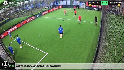 Faute de Sofiane Lecocq - LES PENSEURS