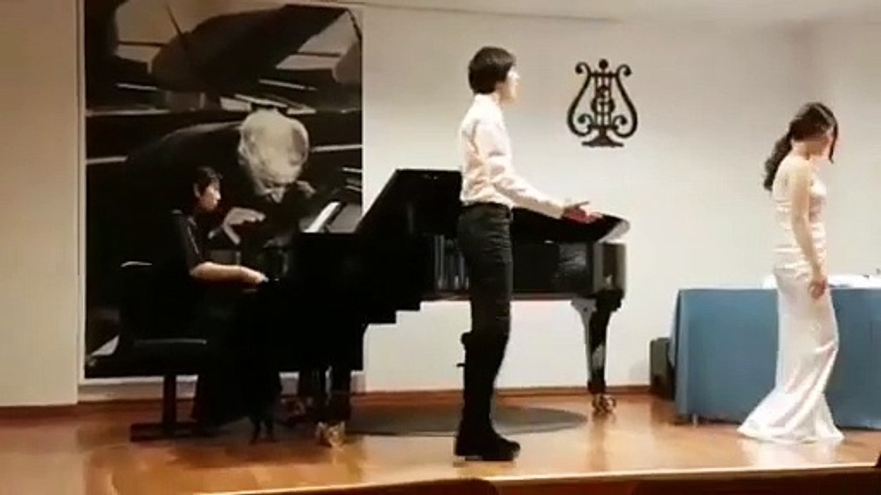 Romeo's and Juliet's fight rehearsal