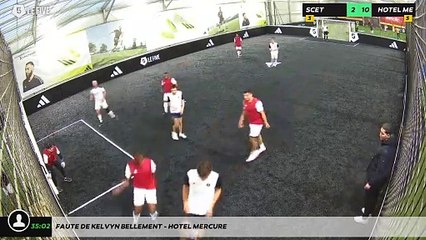 Faute de Kelvyn Bellement - HOTEL MERCURE