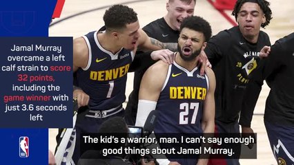 Malone and Jokic heap praise on 'tough cookie' Murray