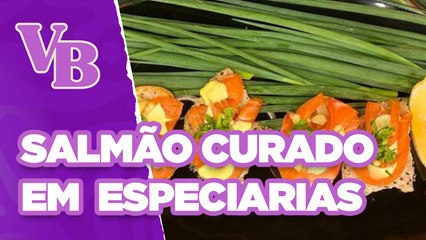 SALMÃO curado em  especiarias e MAIONESE de COENTRO - Você Bonita (30/04/2024)