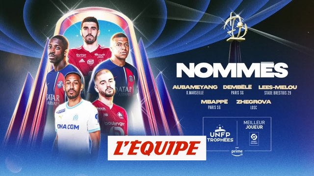 Les nommés pour le meilleur joueur de L1 - Foot - Trophées UNFP