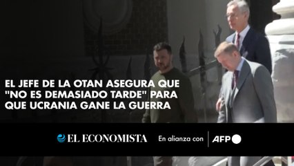 El jefe de la OTAN asegura que "no es demasiado tarde" para que Ucrania gane la guerra