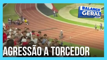 Palmeirense infiltrado é agredido por torcedores do São Paulo durante jogo do Brasileirão