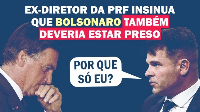 SILVINEI VASQUES ALEGA QUE ESTÁ PRESO POR MOTIVOS QUE TAMBÉM SE APLICAM A BOLSONARO | Cortes 247