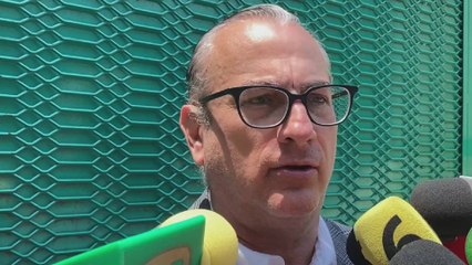 Patricio Cabezut acudió a la primera audiencia por la denuncia de Aurea Zapata