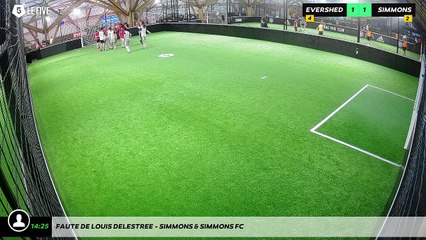 Faute de Louis DELESTREE - SIMMONS & SIMMONS FC