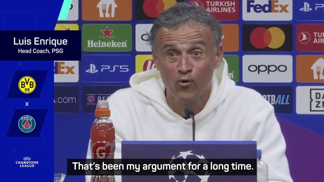 'The press knows nothing' - Luis Enrique fired up ahead of Dortmund semi-final