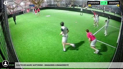 Faute de Marc ANTONINI - SIMMONS & SIMMONS FC