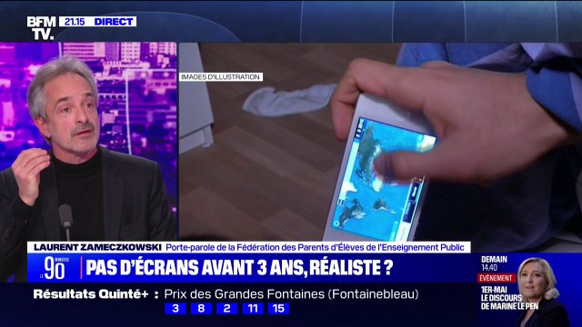 Hyperconnexion des enfants: L'interdiction est illusoire (...) Il faut former les enfants plus jeune , pour Laurent Zameczkowki (FCPE)