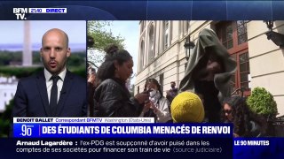 Manifestation propalestinienne à Columbia: l'université américaine menace de 