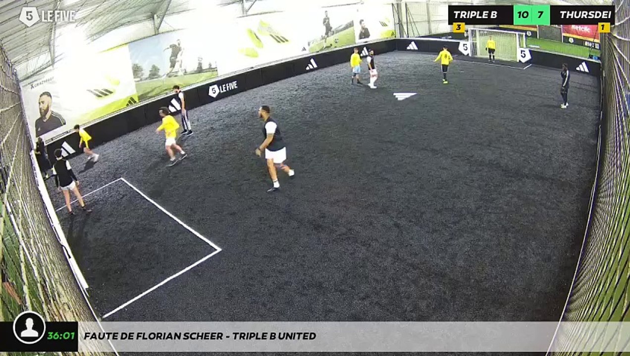 Faute de Florian Scheer - Triple B united
