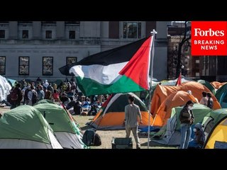 BREAKING: Columbia Protesters Must Clear Pro-Palestinian Encampment By Afternoon Or Face Suspension