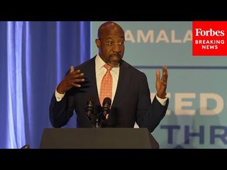 Raphael Warnock: Biden-Harris Policies Are About 'Centering The People' In Major Decisions