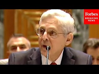 GOP Senator Presses AG Merrick Garland About Whether DOJ Is Spending Enough To Combat Fentanyl