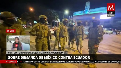 México solicita medidas cautelares para la protección de bienes diplomáticos a CIJ