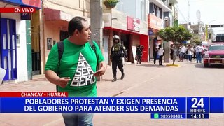 Ciudadanos en Chancay exigen presencia del Estado para atender sus demandas