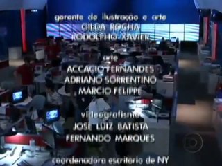 Encerramento Jornal Nacional e Início Salve Jorge (27/10/2012) (SIMULAÇÃO)