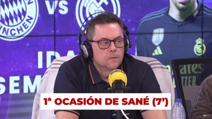 De un micrófono volando a golpes en la mesa: Roncero, en trance con el Bayern