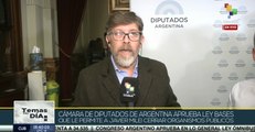 Parlamentarios argentinos de juntos por el cambio rechazan la Ley Bases