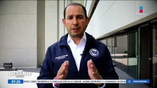 Marko Cortés reacciona a la participación de Xóchitl Gálvez en el segundo debate presidencial