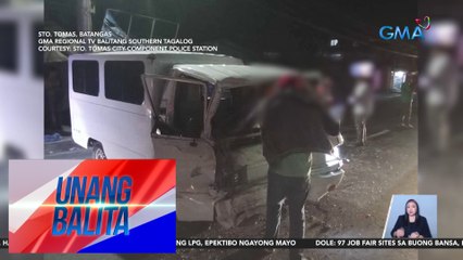 Babae, patay matapos mabangga ng closed van; tindahan, nasira | UB