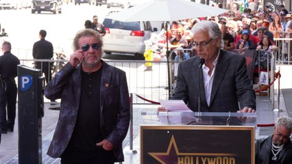 Tom Consolo speech at Sammy Hagar's Hollywood Walk of Fame star ceremony