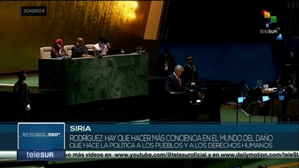 Siria avanza en su proceso de reconstrucción a pesar de las sanciones ilegales norteamericanas