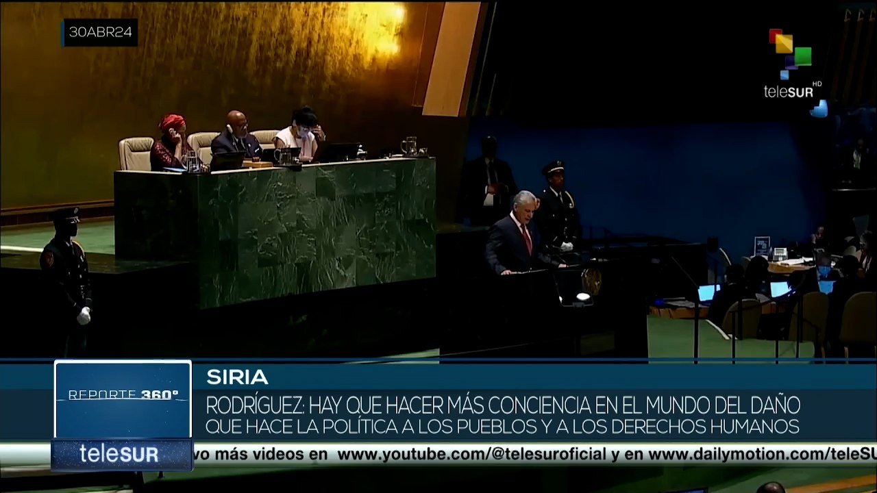 Siria avanza en su proceso de reconstrucción a pesar de las sanciones ilegales norteamericanas
