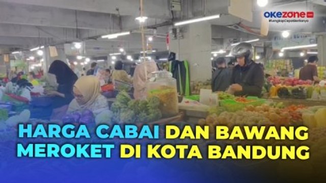 Pedagang di Kota Bandung Mengeluh, Harga Cabai dan Bawang Meroket hingga Rp70.000 per Kg
