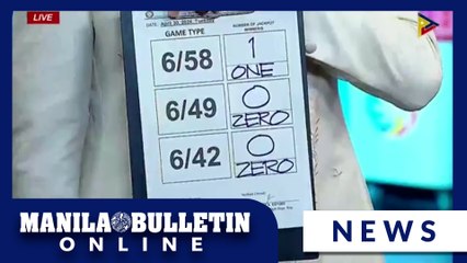 Lone bettor wins P103.4-M Ultra Lotto jackpot in April 30 draw