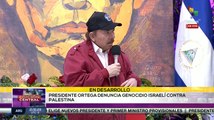 El presidente de Nicaragua, Daniel Ortega, reitera su condena al genocidio israelí en Palestina