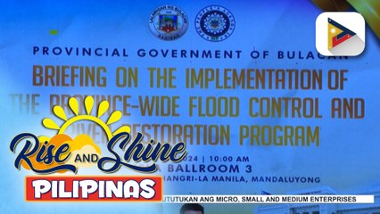 Bulacan LGU, ibinahagi ang plano para sa desilting o river restoration project