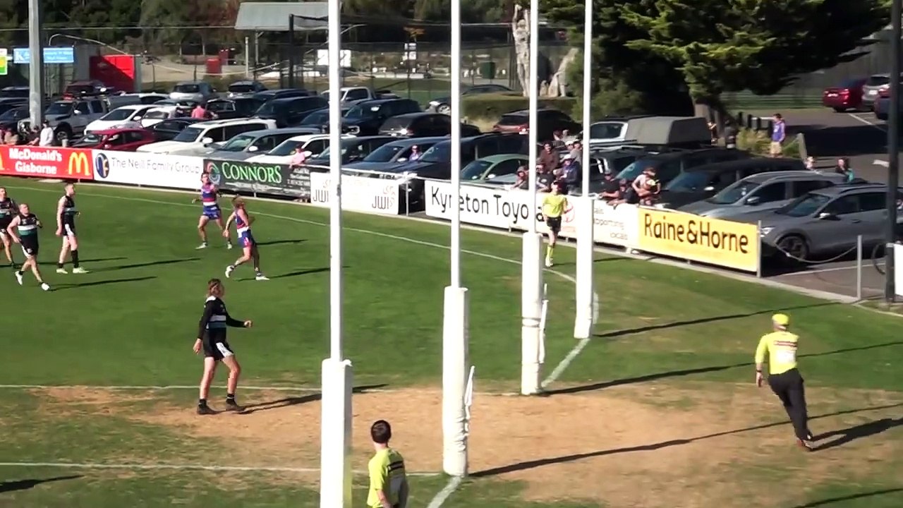 Brad Bernacki. Match highlights v Maryborough,...