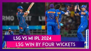 LSG vs MI IPL 2024 Stat Highlights: Bowlers, Marcus Stoinis Help Lucknow Super Giants Scalp Narrow Victory